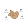 Bol con ventosa Wooden Plate Chick Fsc 100%