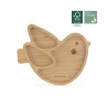 Bol con ventosa Wooden Plate Chick Fsc 100%