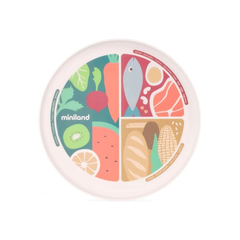 Plato Comer Saludable Nutrihealthy Plate