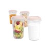 Porta Alimentos Set 4 Hermisized Candy 330Ml