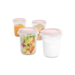 Porta Alimentos Set 4 Hermisized Candy 250Ml Departamento Alimentación Bebes Porta Alimento Saludables Capacidad Porta Alimentos 250 Ml