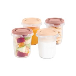 Porta Alimentos Set 4 Hermisized Valencia 250Ml