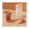 Porta Alimentos Set 4 Hermisized Valencia 250Ml