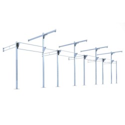 Estructura Funcional E8  Galvanizada Outdoor Set