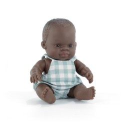 Muñeco Africano 21Cm Mf&M +10 Meses Muñecos Productos Muñeco duro