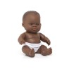 Muñeco Bebe Africano 21 Cm +10 Meses