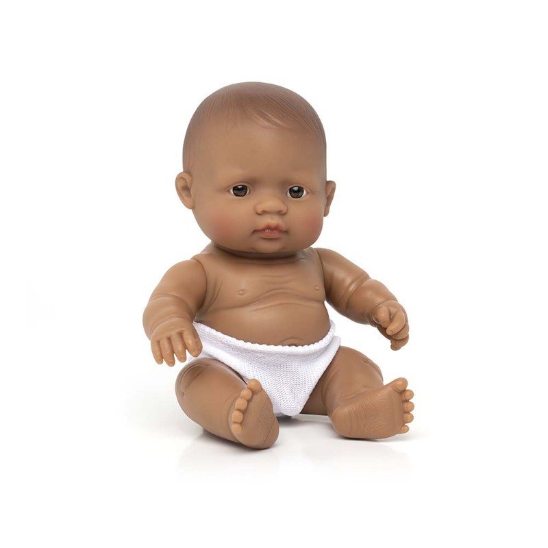 Muñeco Bebé Latinoamericano 21Cm +10 Meses