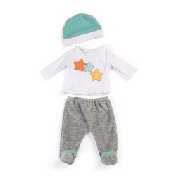Pijama 2 Pcs Gris 3-6 Años Muñecos Productos Accesorios de muñeco