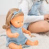 Muñeca Caucásica Rubia Oscuro Con Vitíligo 38Cm +10 Meses