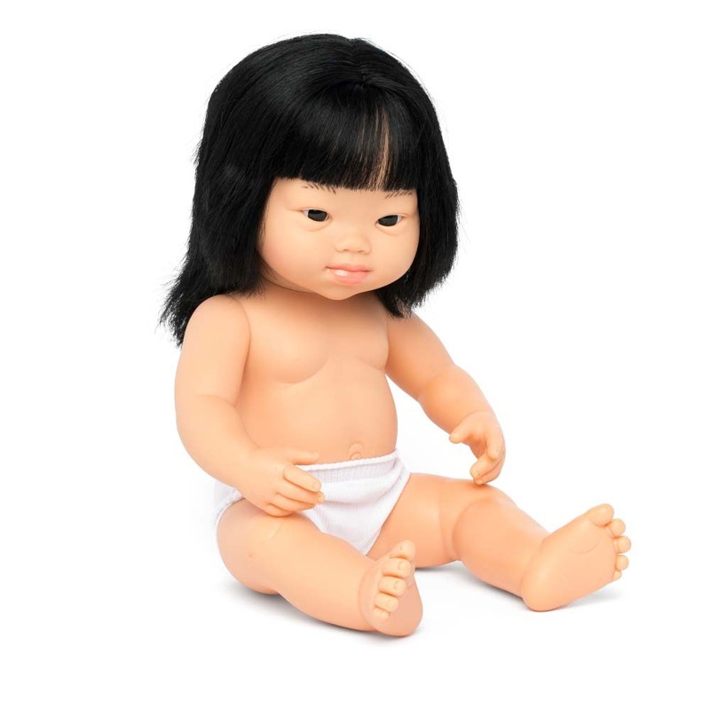 Muñeca Asiática Sind Down38/Bo +10 Meses