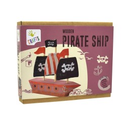 Juego didáctico crafts barco pirata madera Juegos didácticos Tipo  Creación de objetos 