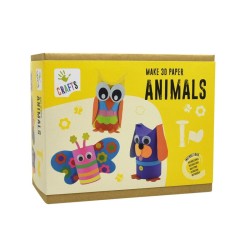 Juego didáctico crafts crea tus animales 3d Juegos didácticos Tipo  Creación de objetos 