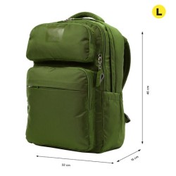 Mochila Suspension Verde Militar Tamaño Mochilas Mochila L Presentación Mochilas Mochila sin Ruedas Color Mochilas  Mochila Verde