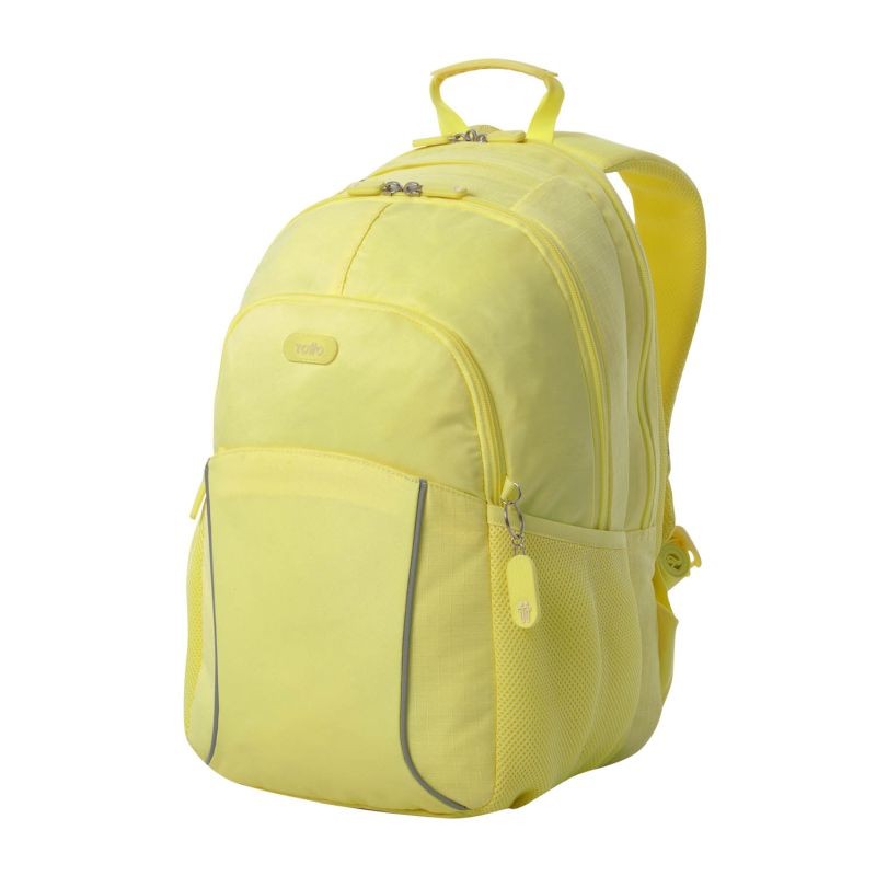 Mochila Totto para Portatil Cambri Amarilla