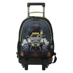 Mochila Totto con Ruedas Monster Race Tamaño Mochilas Mochila L Color Mochilas  Estampado Presentación Mochilas Con Ruedas