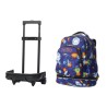Mochila Escolar Totto con Ruedas Desmontable Cohetes