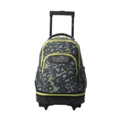 Mochila Escolar Totto con Ruedas Desmontable Crazy Tamaño Mochilas Mochila L Color Mochilas  Estampado Presentación Mochilas Con Ruedas