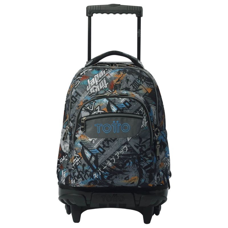 Mochila Totto con Ruedas Bruma Gris