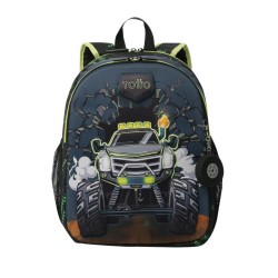 Mochila Totto Monster Race Tamaño Mochilas Mochila M Color Mochilas  Mochila Estampada Presentación Mochilas Mochila sin Ruedas