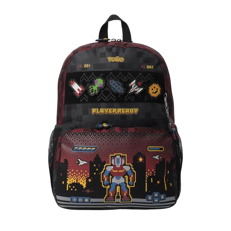 Mochila Escolar Totto Digibot Player Ready
