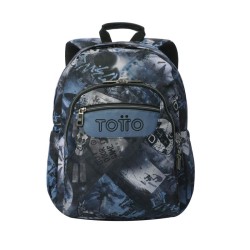 Mochila Totto Acuareles Street Tamaño Mochilas Mochila L Color Mochilas  Mochila Estampada Presentación Mochilas Mochila sin Ruedas
