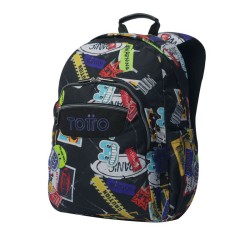 Mochila Totto Acuareles EAN Tamaño Mochilas Mochila L Color Mochilas  Mochila Estampada Presentación Mochilas Mochila sin Ruedas