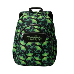 Mochila Totto Acuareles Extraterrestre Tamaño Mochilas Mochila L Color Mochilas  Mochila Estampada Presentación Mochilas Mochila sin Ruedas