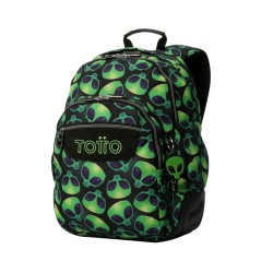 Mochila Totto Rayol Extraterrestre Tamaño Mochilas Mochila L Color Mochilas  Mochila Estampada Presentación Mochilas Mochila sin Ruedas