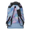Mochila Totto Rue Bomper Renglones Purple