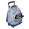 Mochila Totto Rue Bomper Renglones Purple