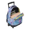 Mochila Totto Rue Bomper Renglones Purple