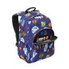 Mochila Totto Acuareles Cohetes