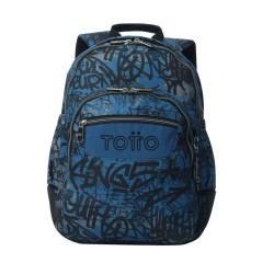 Mochila Totto Rayol Sign Tamaño Mochilas Mochila M Color Mochilas  Mochila Estampada Presentación Mochilas Mochila sin Ruedas