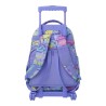 Mochila Escolar Totto con Ruedas Renglones Flowers