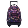 Mochila Escolar Totto con Ruedas Renglones Party