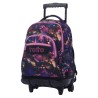Mochila Escolar Totto con Ruedas Renglones Party