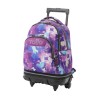 Mochila Escolar Totto con Ruedas Adaptable Tiza  Butterfly