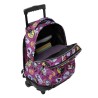 Mochila Escolar Totto con Ruedas Renglones Comic