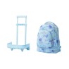 Mochila Escolar Totto con Ruedas Adaptable Tiza Game