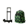 Mochila Escolar Totto con Ruedas Adaptable Tiza Extraterrestre