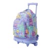 Mochila Escolar Totto con Ruedas Adaptable Tiza Flowers