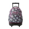 Mochila Escolar Totto con Ruedas Adaptable Tiza Catty