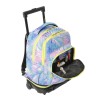 Mochila Escolar Totto con Ruedas Adaptable Tiza Purple