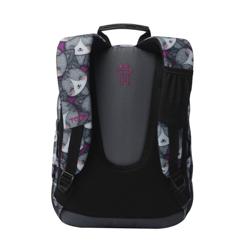 Mochila Escolar Totto Rayol Catty
