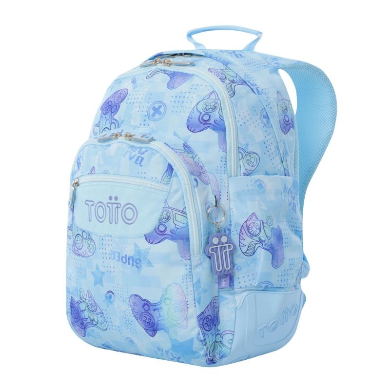 Mochila Escolar Totto Rayol Ice Game