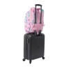 Mochila Escolar Totto Acuareles Glitter Love