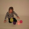 Bolas de Luz Sensoriales Texturas 10Cm 4Uds