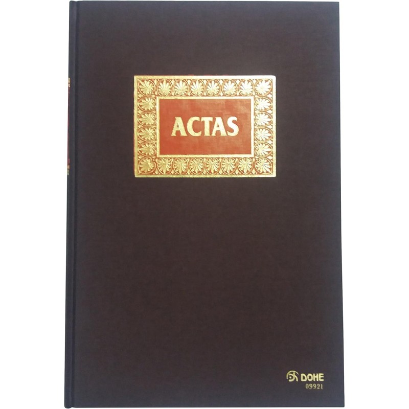 Libro de Actas Dohe 50 Hojas