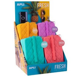 Estuche Silicona Fresh Rectangular Estuches Compartimientos Un compartimiento  Estuches Tipo Rectangular  Estuches Material  Silicona