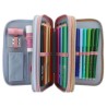 Estuche Plumier Triple Team Teddy Top Model